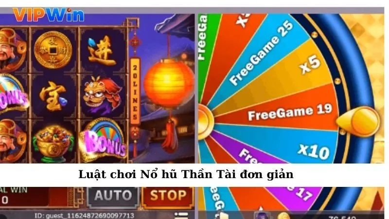 Luật chơi Nổ hũ Thần Tài đơn giản