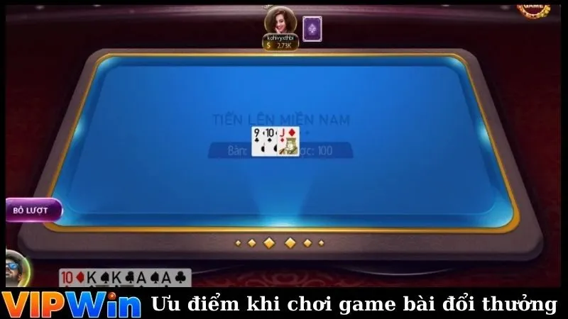 Ưu điểm khi chơi game bài đổi thưởng tại nhà cái